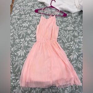 Pink/peach Abercrombie dress size small